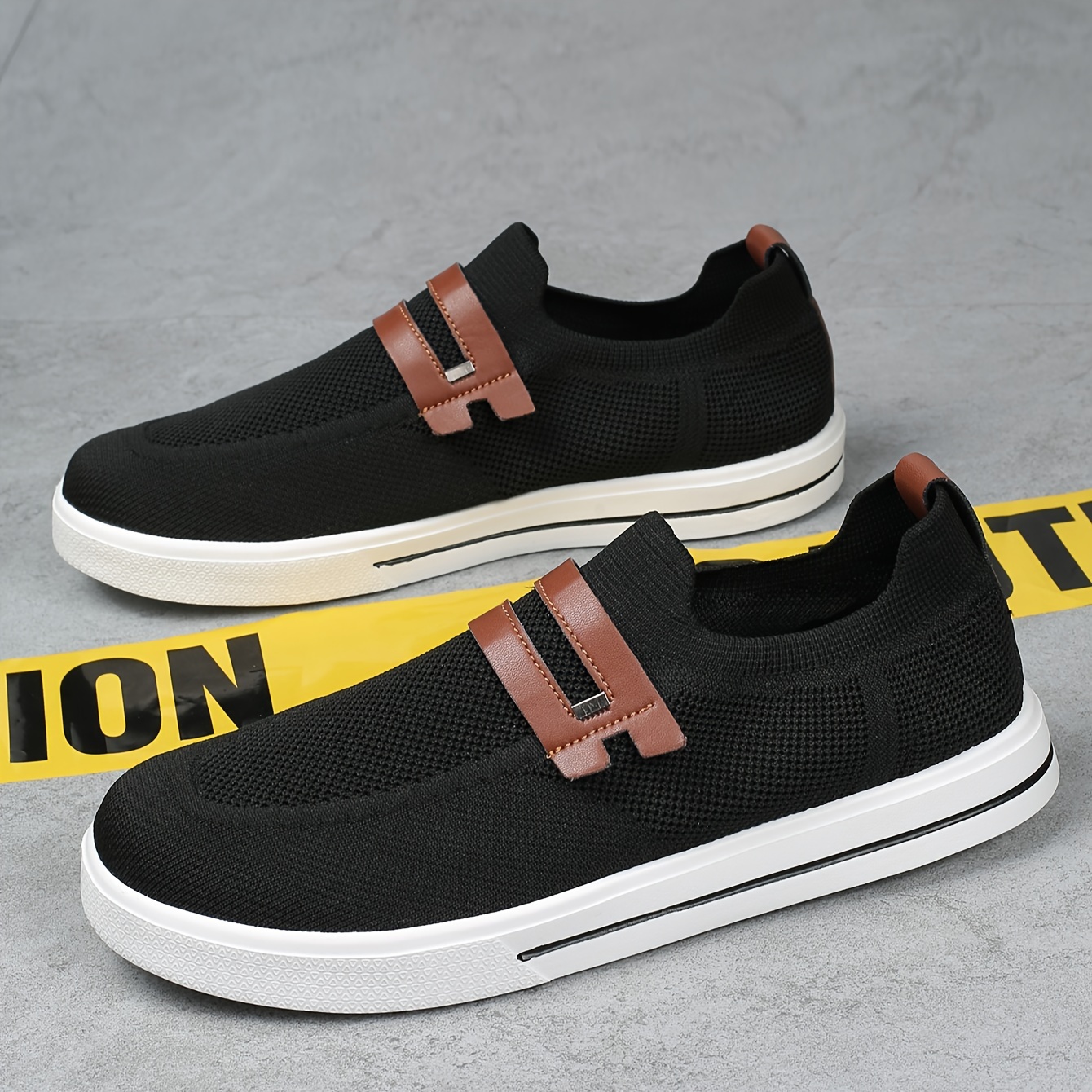 casual skateboard shoes men s slip breathable low top non details 1