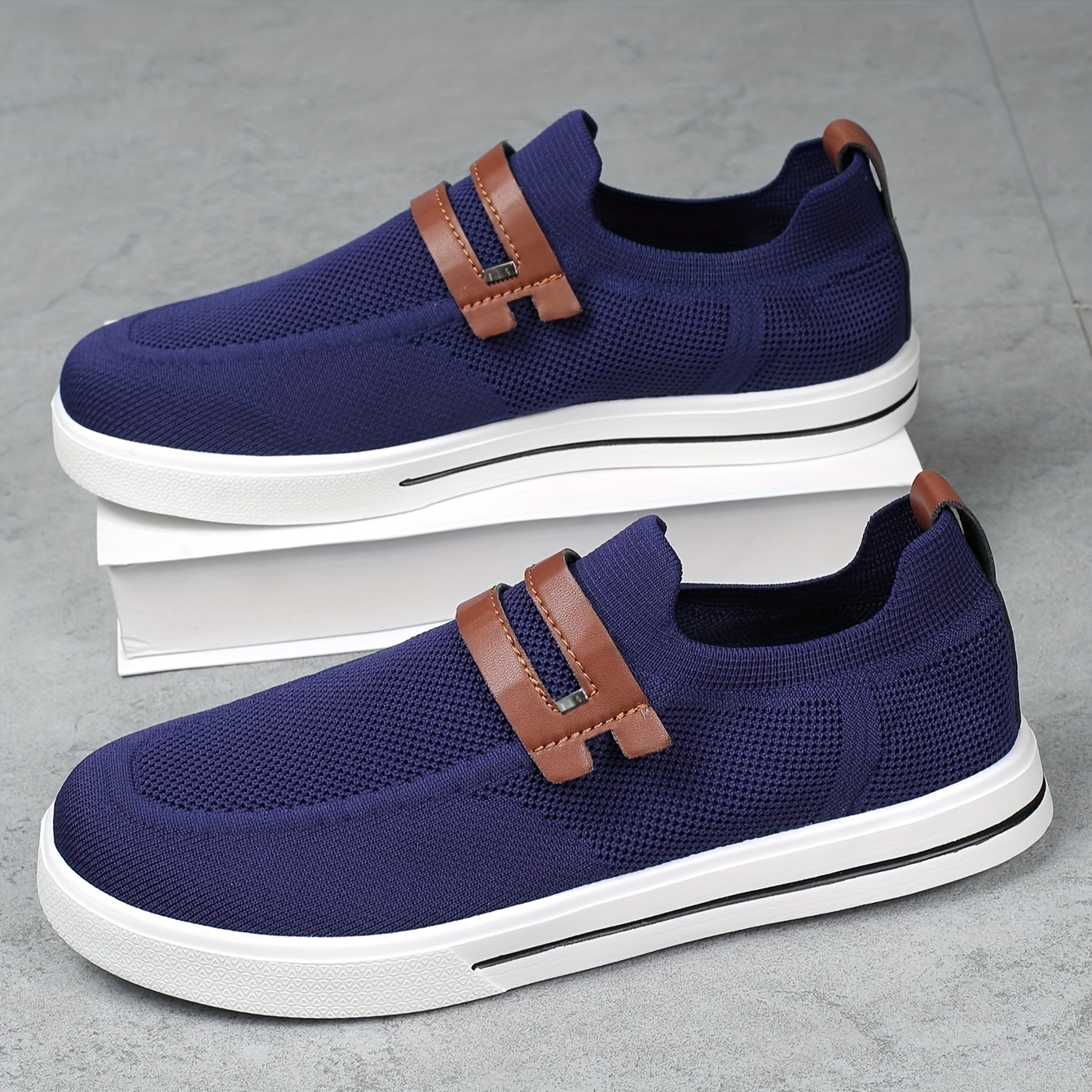 casual skateboard shoes men s slip breathable low top non details 7